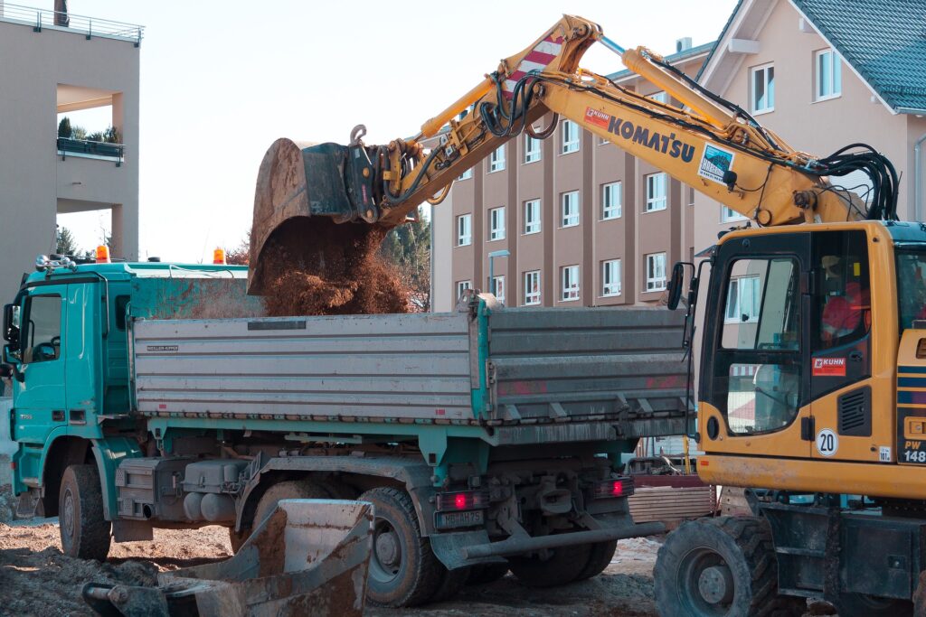 camion benne le cal comines warneton